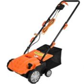 2 in 1 Electric Scarifier and Lawn Aerator with 40L Collection Box - ER53