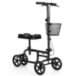 Adjustable Steerable Knee Walker Folding Scooter with Brake - ER54