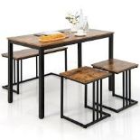 Dining Table Set Industrial Kitchen Table Set - ER54