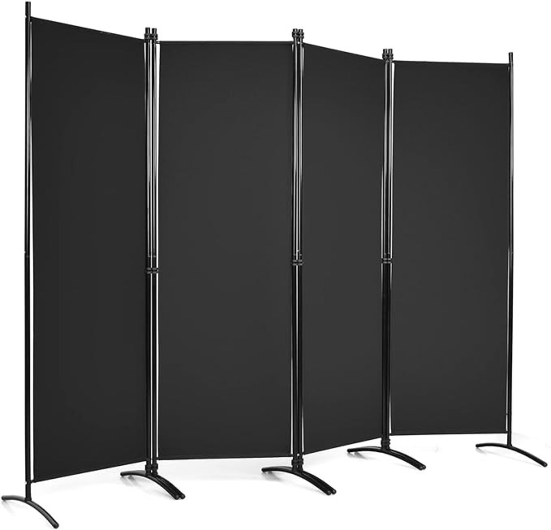 Folding Room Divider, 1/4 Panel Freestanding Wall Privacy Screen Protector - ER53