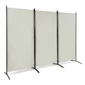 Folding Room Divider 3 Panel Wall Privacy Screen Protector - ER53
