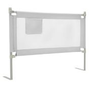 145cm Height Adjustable Bed Rail with Storage Pocket and Safety Lock - ER53