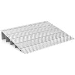 Threshold ramp 13 cm Entry height adjustable Sturdy Aluminum Frame Non-slip Surface - ER53