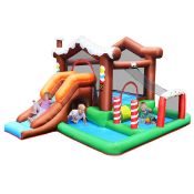 Kids Inflatable Bounce House Jumping Castle Slide Climber Bouncer - ER53