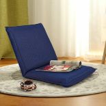 Folding Lazy Sofa Bed Floor Chair Adjustable 6-Position Home Living Room - ER53