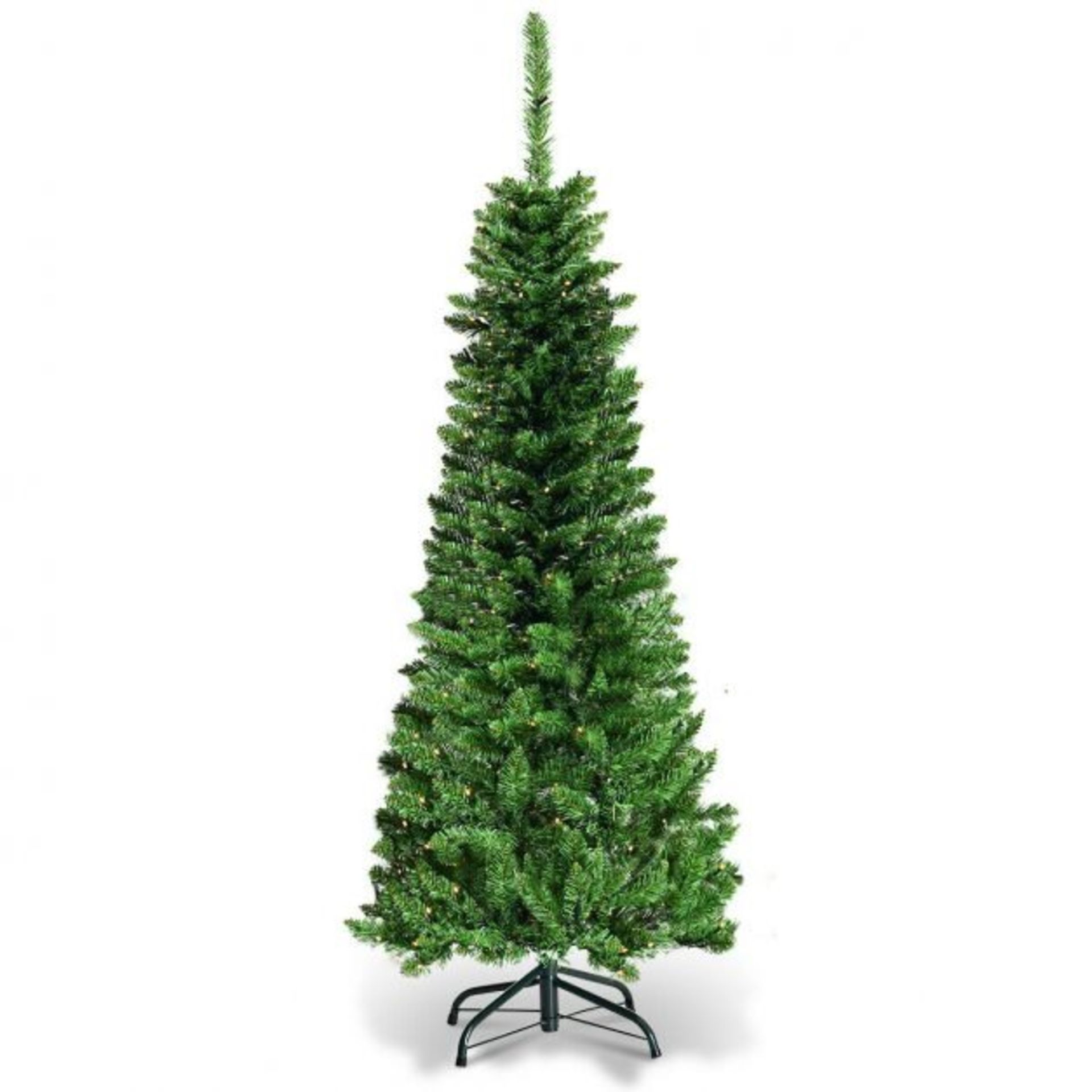 Artificial Pencil Christmas Tree with LED Lights *design may vary* - ER54