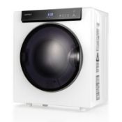 4KG Compact Dryer with Stainless Steel Tub and Multi-layer Filtration White - ER54