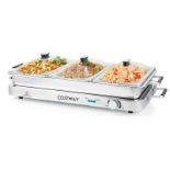 Portable Electric Buffet Server 2 in 1 Electric Warming Tray - ER53
