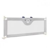 195cm Bed Rail with Double Safety Lock and Adjustable Height - ER53