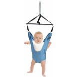 Baby Activity Jumper Door Clamp Bounce Spring Length Adjustable Baby Swing Jump Blue - ER54