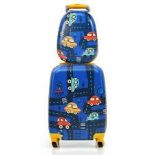 2 Pieces Kids Luggage Set with Backpack and Suitcase for Travel - ER53