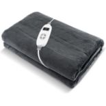 Electric Heated Throw Blanket, Extra Large Electric Over Blanket with 10 Heat Settings - ER53 *