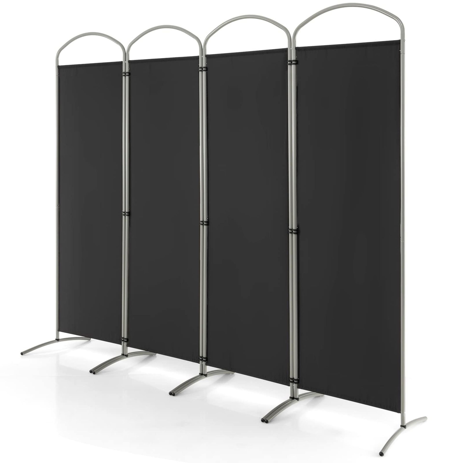 6"4 Panel Folding Room Divider Freestanding - ER54