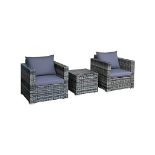 Garden Wicker Bistro Sofa Set - ER53