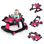 4-In-1 Foldable Activity Push Walker With Adjustable Height - ER54
