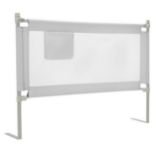 145cm Height Adjustable Bed Rail with Storage Pocket and Safety Lock Grey - ER54