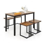 Rectangular Wooden Dining Table Set - ER53