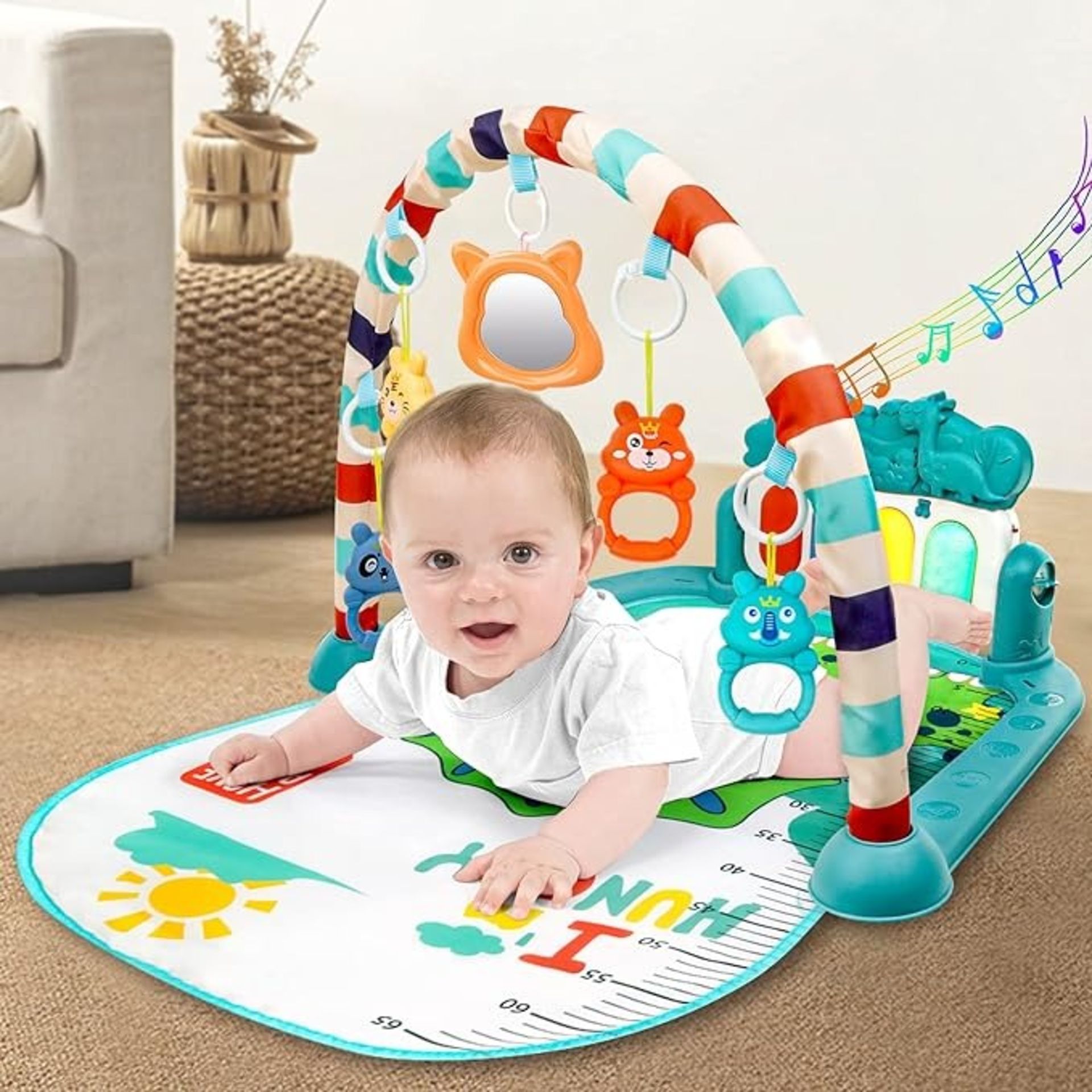 Baby Play Mat with Music and Lights, Play Piano Gym, Early Development Activity Baby Play - ER53 *