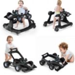 4-in-1 Baby Push Walker with Adjustable Height and Speed - ER54