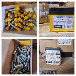 Pallets & Trade Lots of New & Boxed DeWalt Screws & Fixings - Delivery Available!