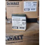 Trade Lot 160 x New Boxes of 100 Dewalt DM-LIP-PRO M6 Lipped DropIn Anchr-ZncPlt DFM2110000. RRP £
