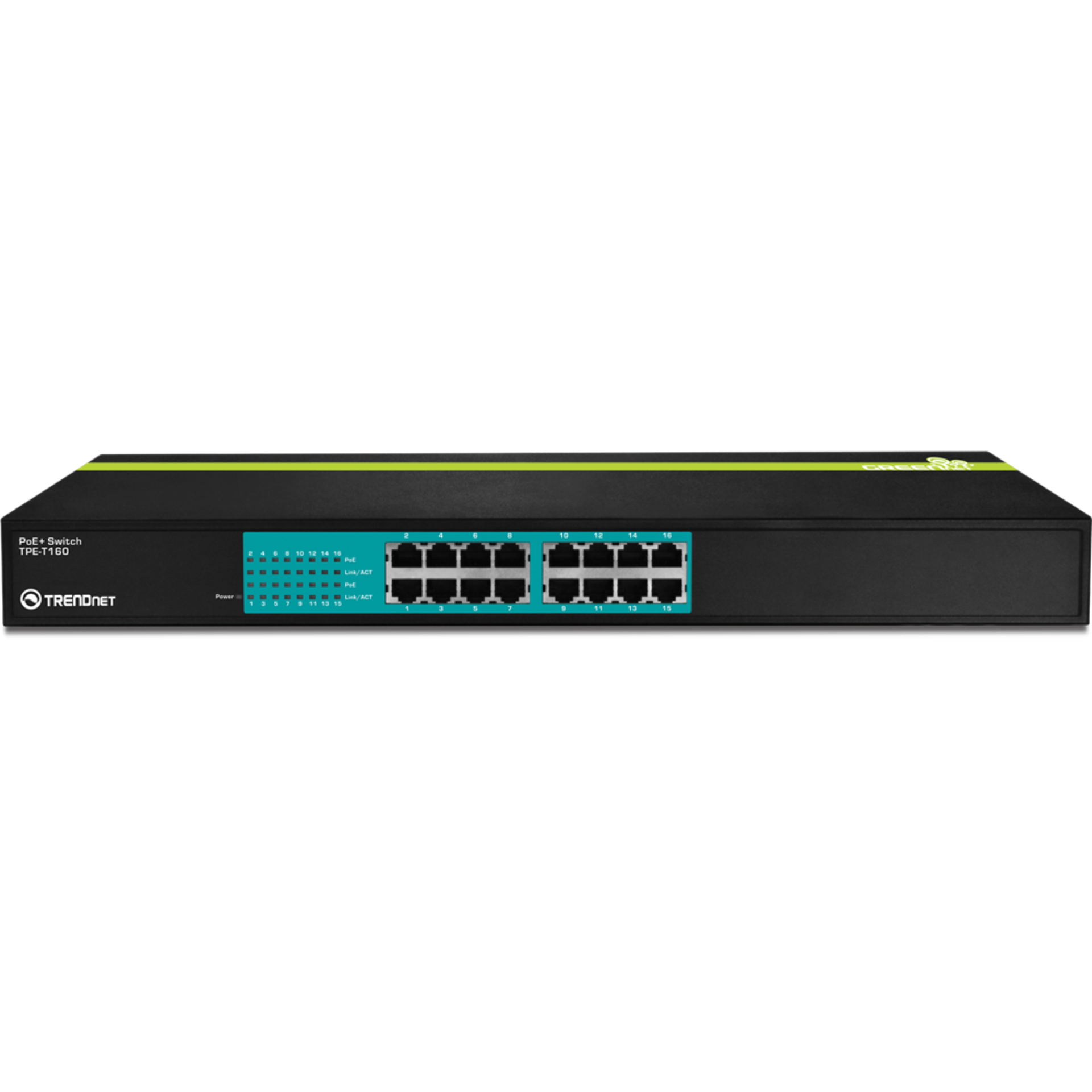 BRAND NEW FACTORY SEALED TRENDNET TPE-T160 16-port GREENnet Gigabit PoE+ Switch. RRP £264.55. 30 - Bild 2 aus 3