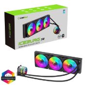 BRAND NEW FACTORY SEALED GAMEMAX Iceburg 360mm ARGB All-in-One Liquid Cooler. RRP £79.99. GameMax