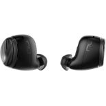 2x BRAND NEW FACTORY SEALED OPTOMA NuForce BE Free5 Wireless Earbuds - BLACK. RRP £84.99 EACH.