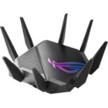 BRAND NEW FACTORY SEALED ASUS ROG Rapture GT-AX11000 Tri-Band WiFi 6 Extendable Gaming Router.