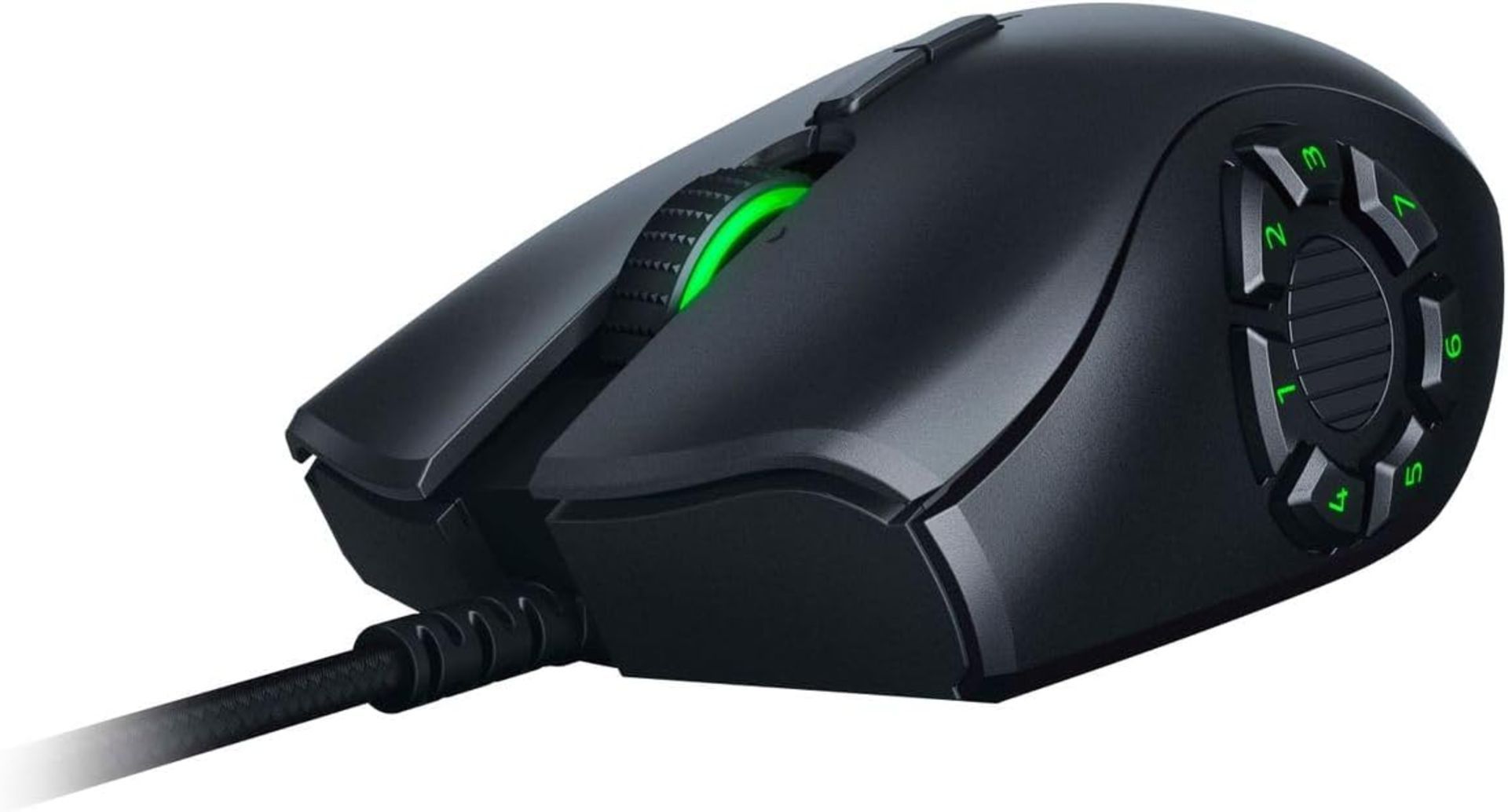 2x BRAND NEW FACTORY SEALED RAZER Naga Trinity MOBA/MMO Wired Gaming Mouse. RRP £59.99 EACH.