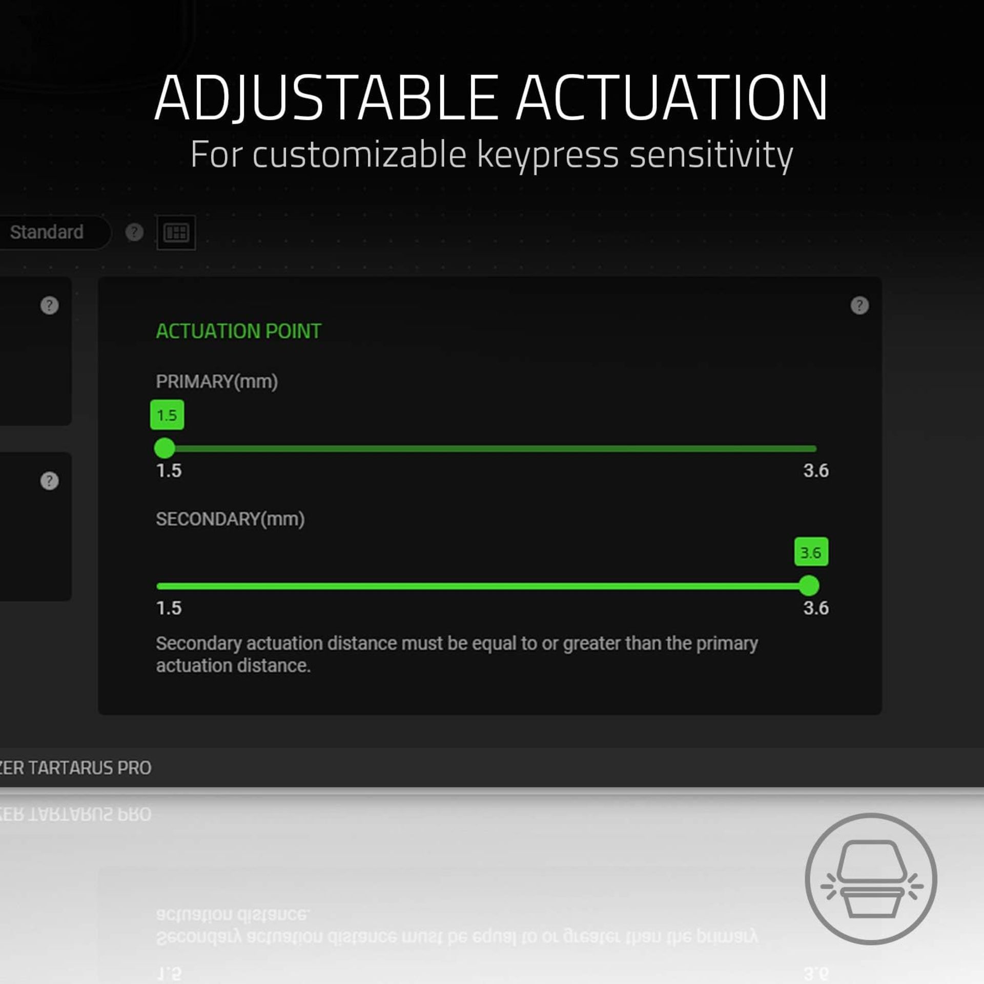 BRAND NEW FACTORY SEALED RAZER Tartarus Pro Mercury Gaming Keypad. RRP £129. 32 Keys for More - Image 3 of 7