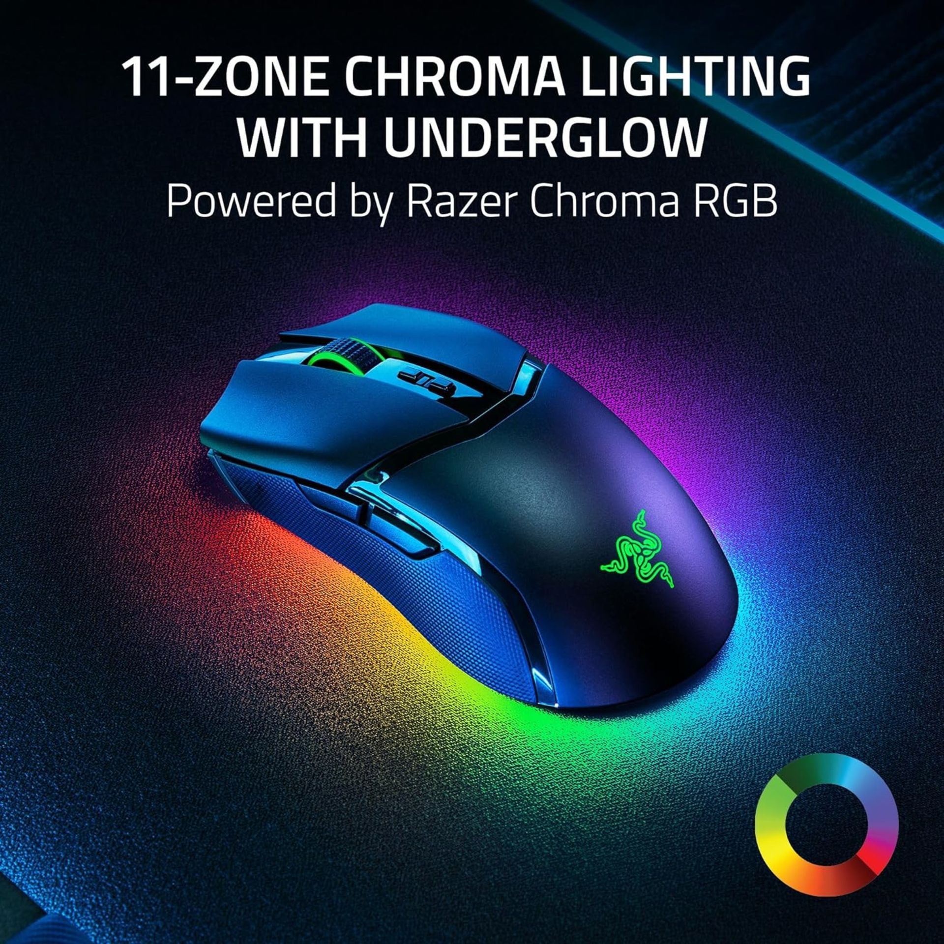 BRAND NEW FACTORY SEALED RAZER Cobra Pro Customizable Wireless Gaming Mouse. RRP £129.99. 10 - Bild 3 aus 8