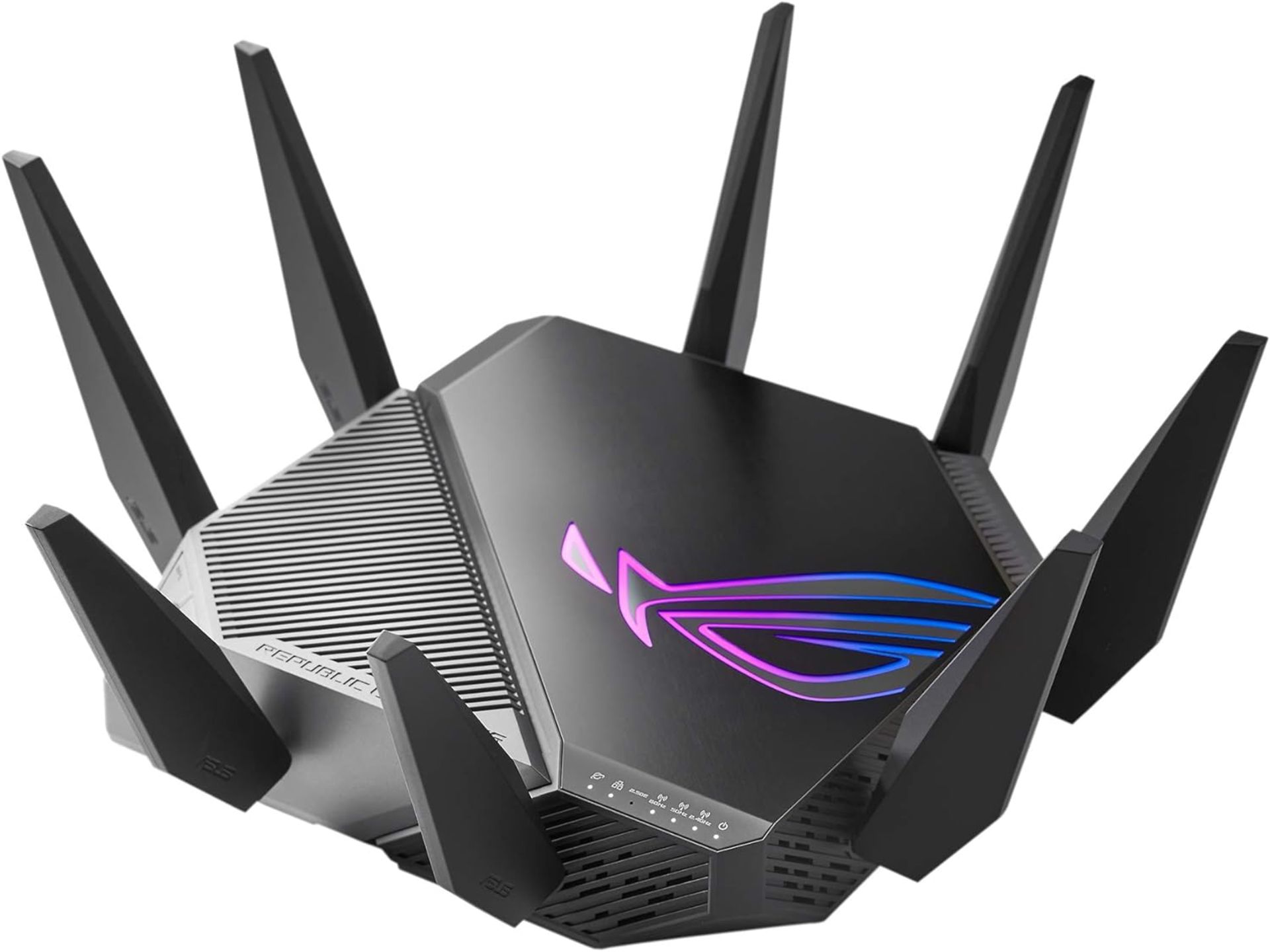 BRAND NEW FACTORY SEALED ASUS ROG Rapture GT-AX11000 Tri-Band WiFi 6 Extendable Gaming Router.