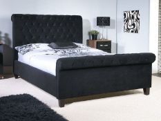 Orbit Black 5ft King Size Bed *design may vary* - ER30