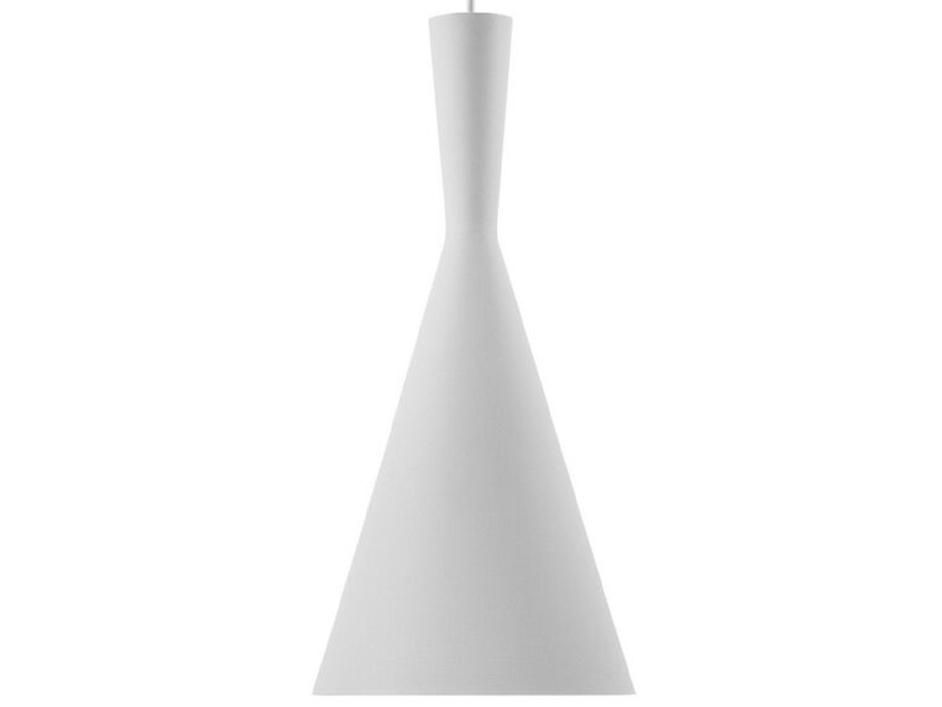 Tagus Metal Pendant Lamp White. - ER. This task lamp is a perfect combination of modern design and