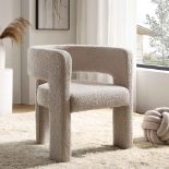 Greenwich Light Taupe Boucle Dining Chair - ER30