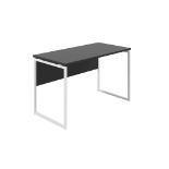 Milton Desk with Square Leg Black/White *design may vary* - ER30