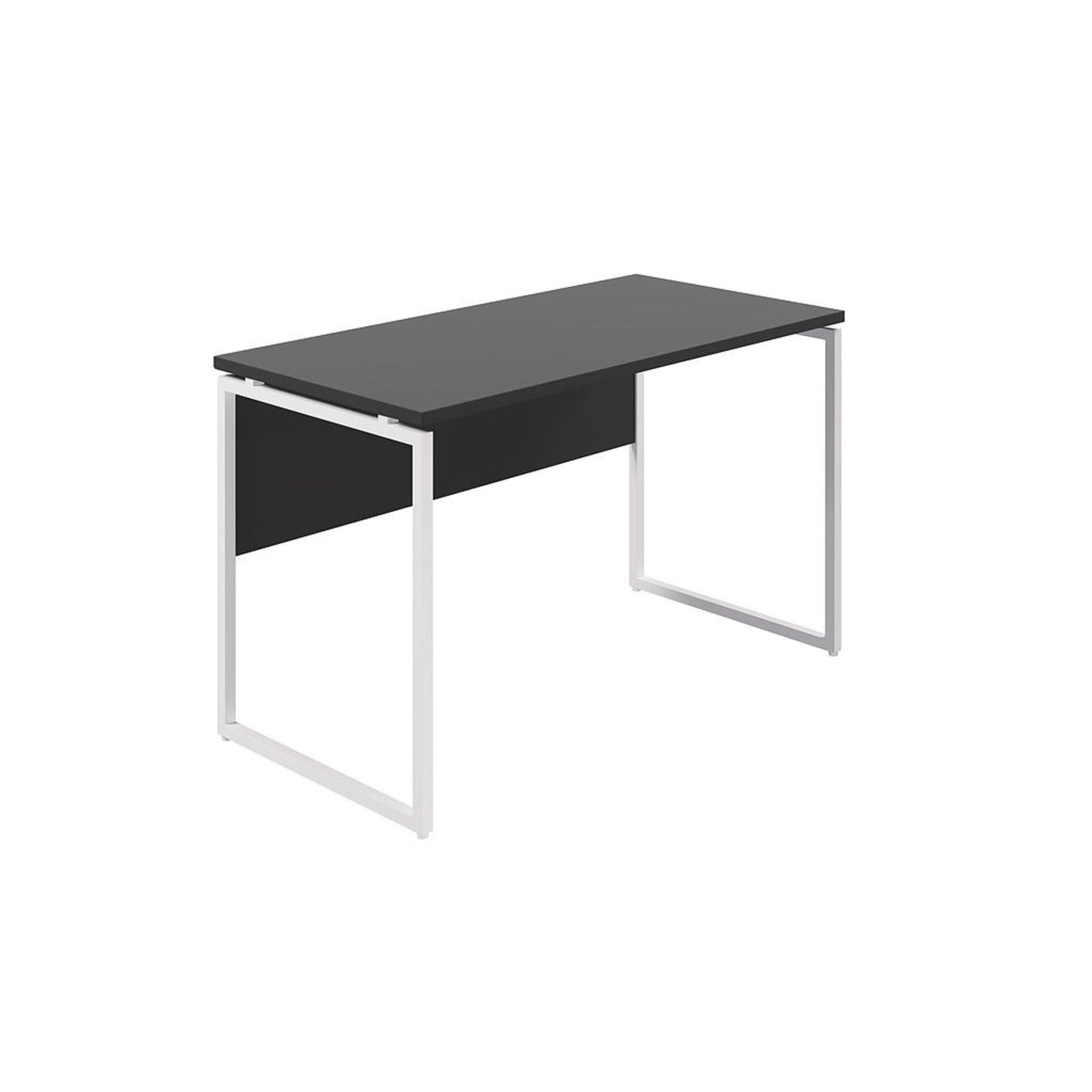 Milton Desk with Square Leg Black/White *design may vary* - ER30