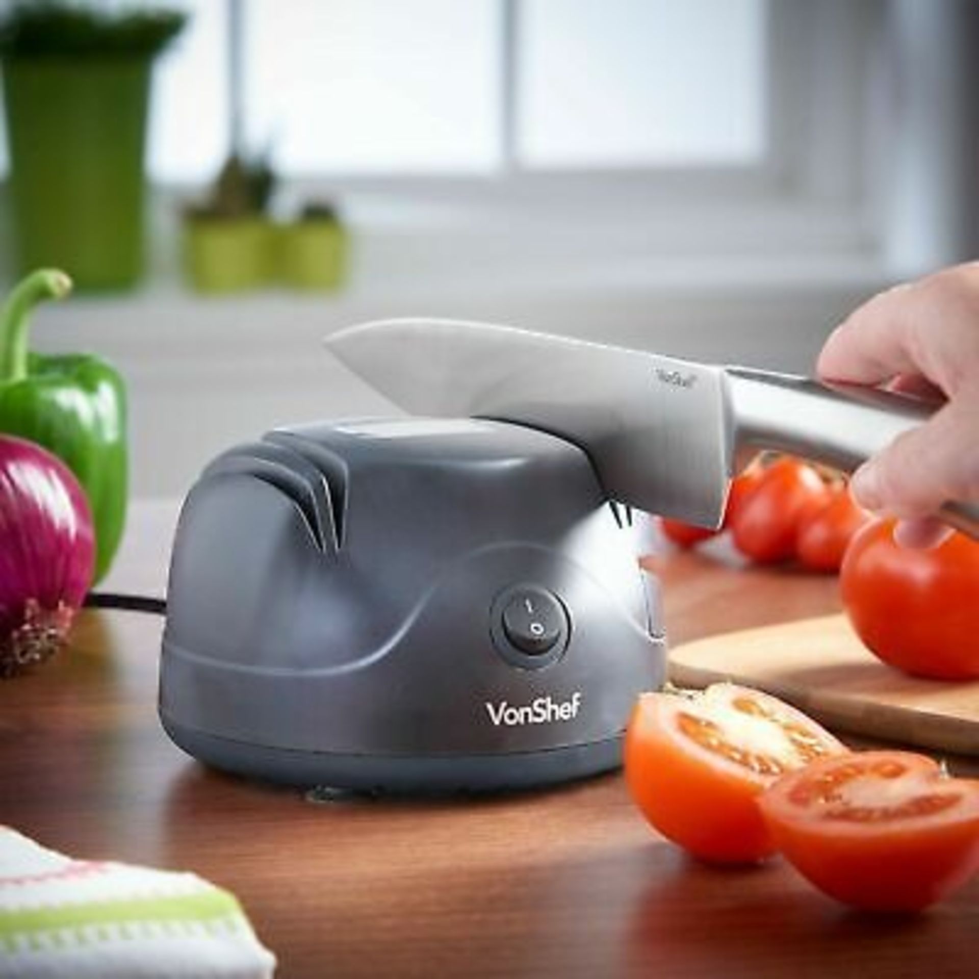 VonShef DELUXE Electric Knife Sharpener - ER36