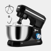 Bundle of 2x 1000W Black Stand Mixer - ER36