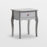 Grace Grey Bedside Table - ER32