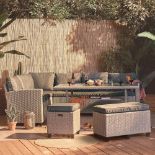 5x Rattan Garden Table Tops - ER41 - Made of rattan weave which has the beauty of natural basket-