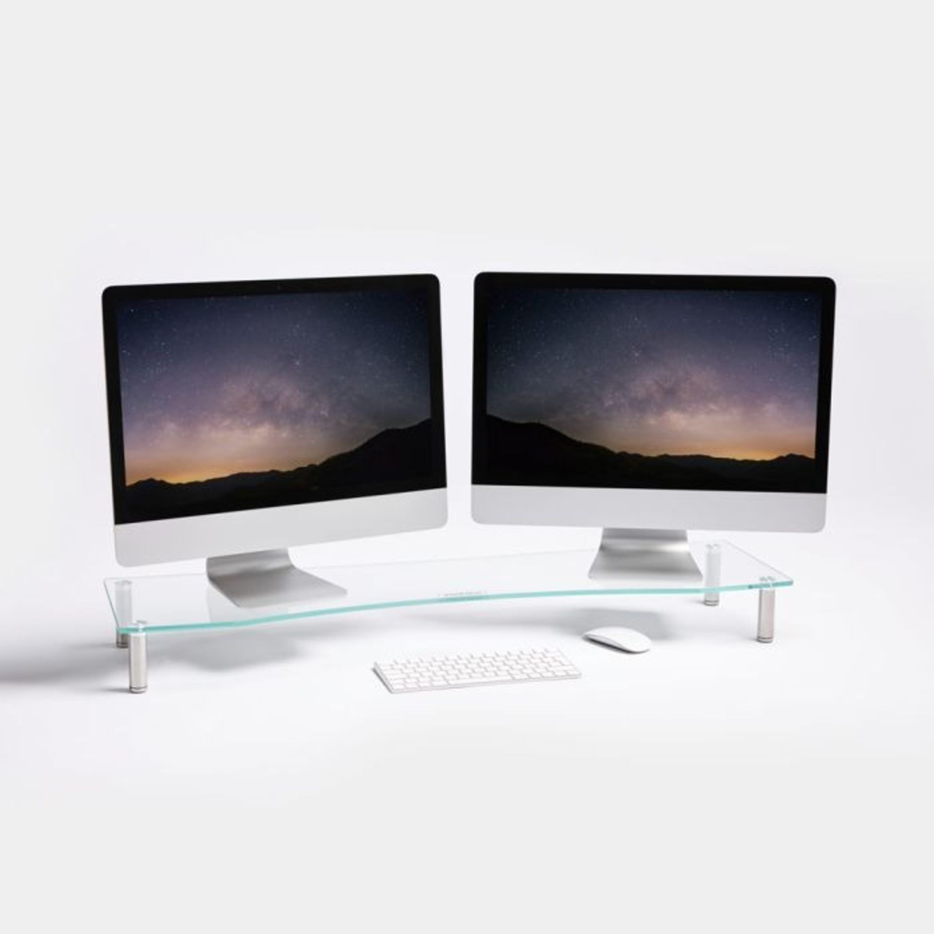 XL Glass Monitor Stand - ER32