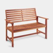 2 Seater Wooden Garden Bench - ER32