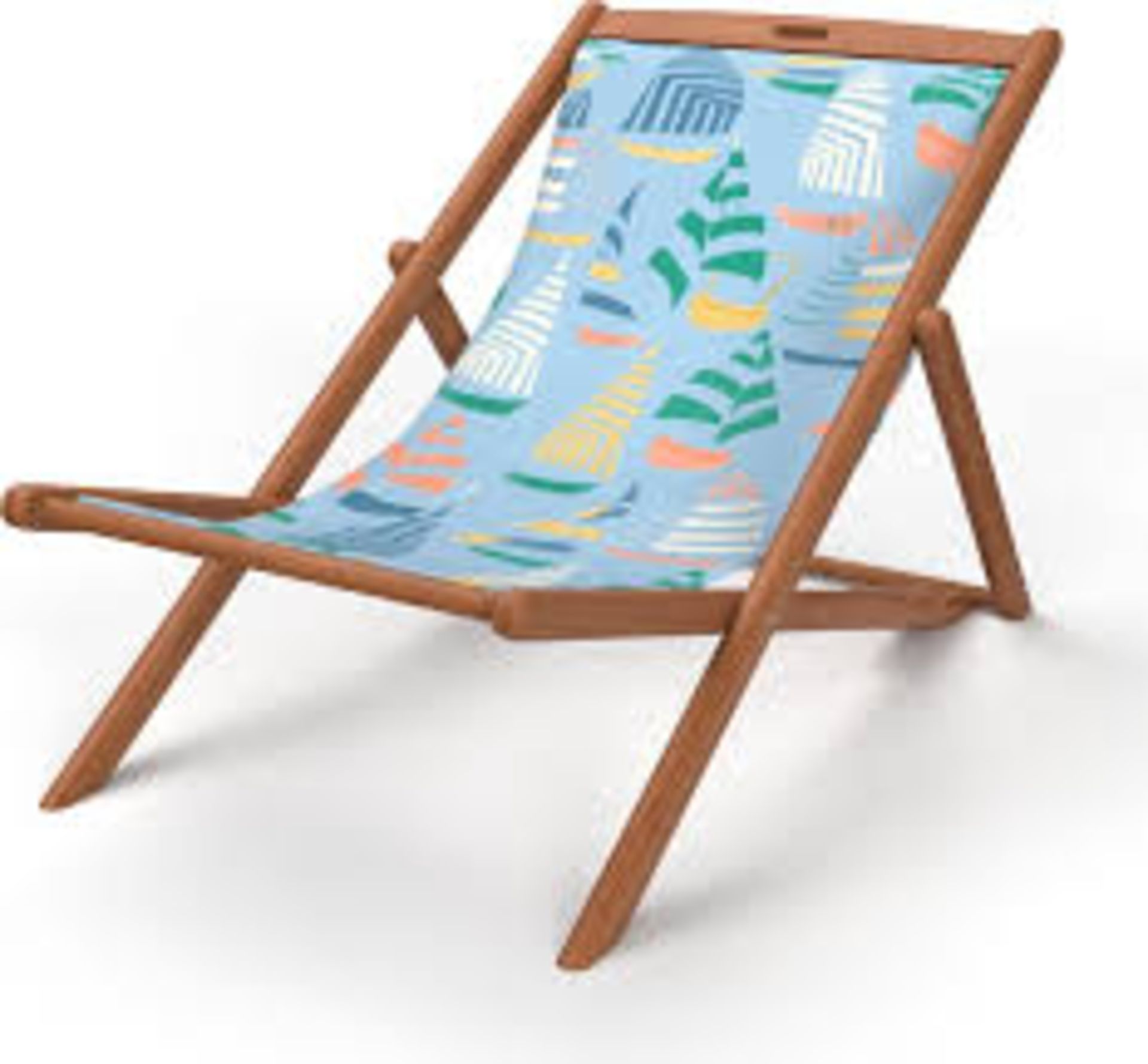 BRAND NEW JOHN LEWIS Cove Garden Deckchair Frame, FSC-Certified (Eucalyptus Wood), Natural. RRP £