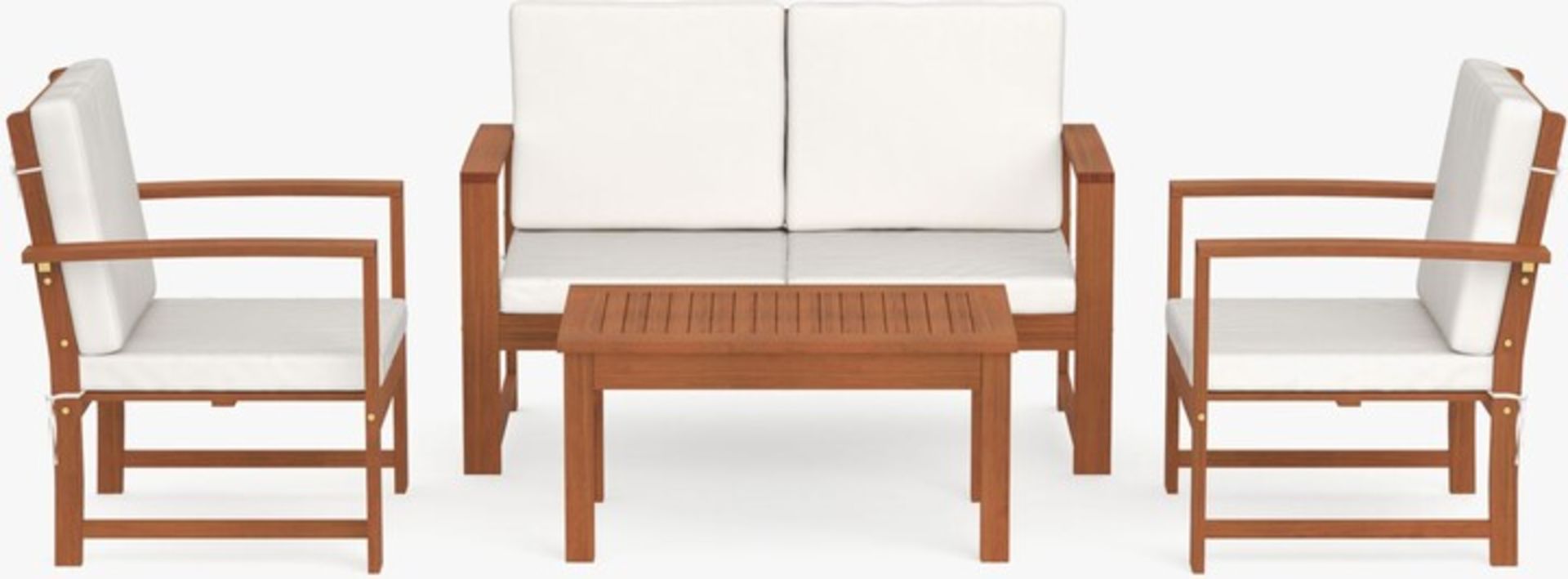 BRAND NEW JOHN LEWIS 4-Seater Garden Lounging Table & Chairs Set. RRP £ ...