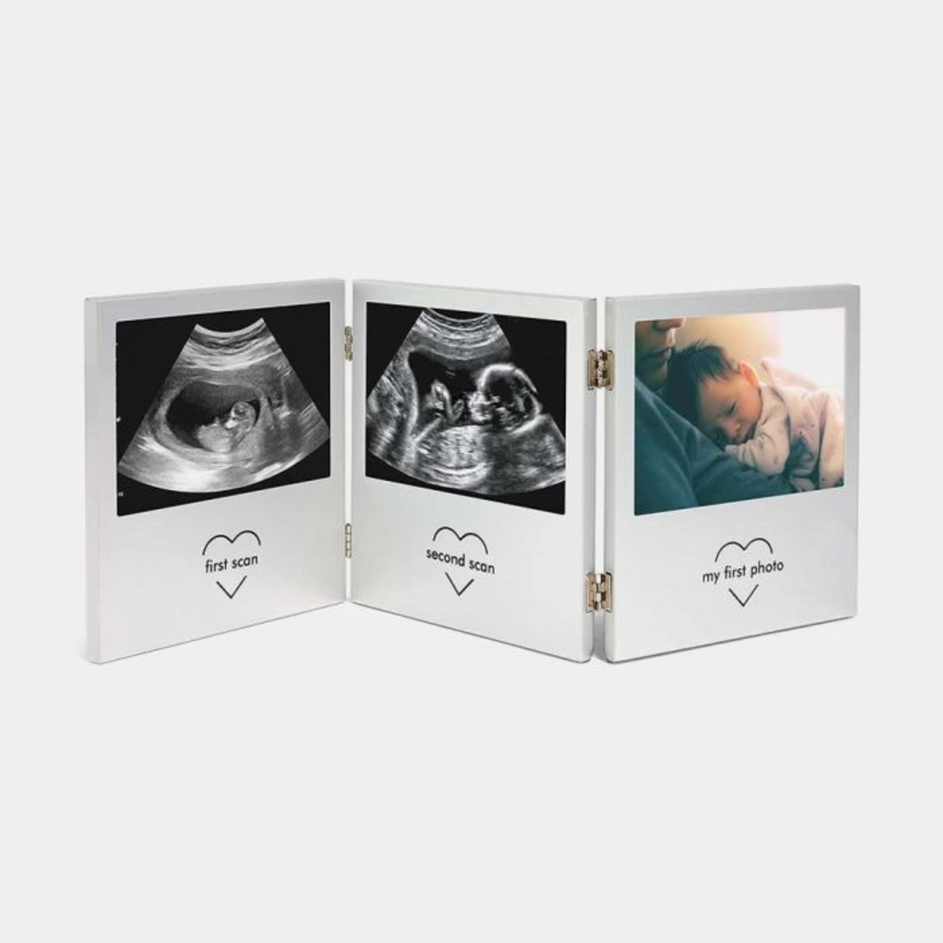 Bundle of 2x Baby Scan Photo Frame - ER37