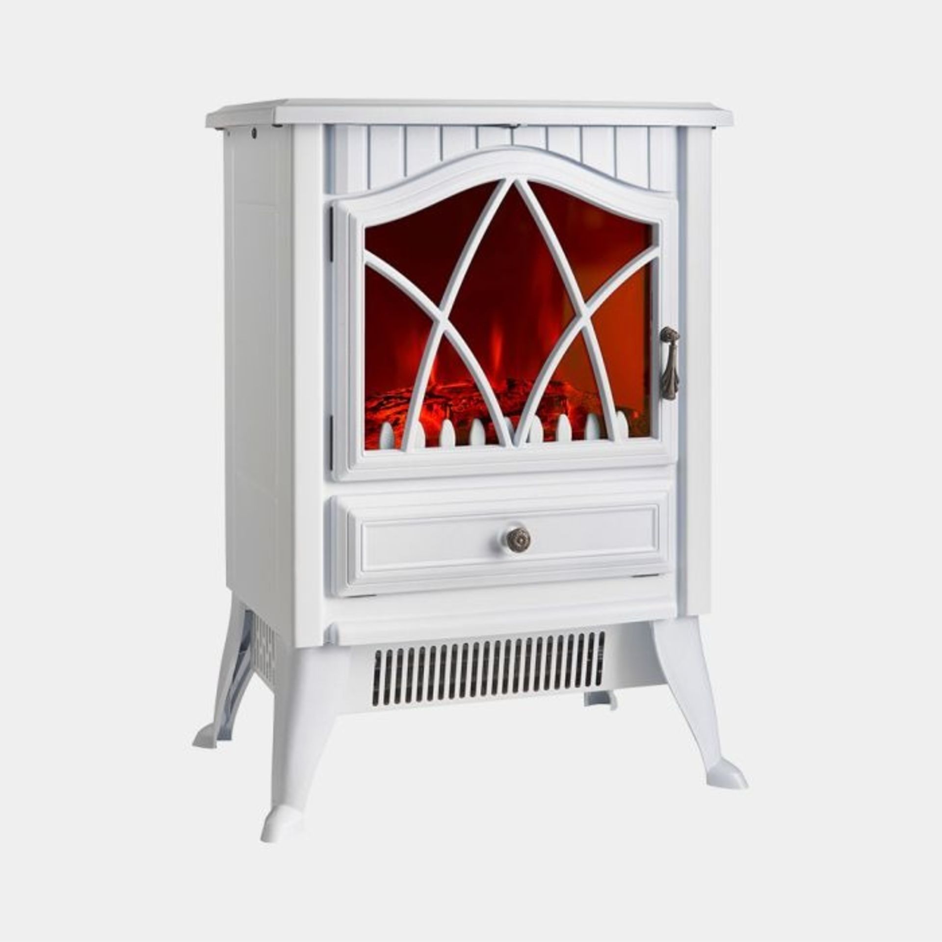 1850W Small White Stove Heater - ER37