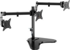 Triple Monitor Stand for 17-27" Screens - ER37