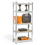 Garage Shelving Units, Heavy Duty Shelving Unit for Home, Office & Garage Storage, 5-Tier